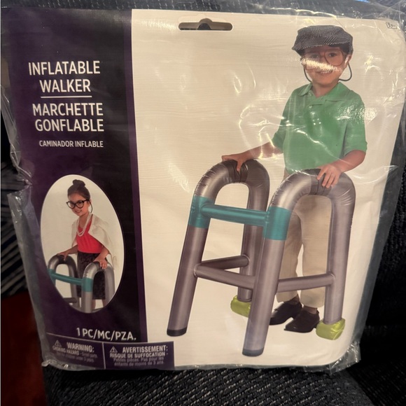 Inflatable 100th Day of School Walker - Picture 1 of 6